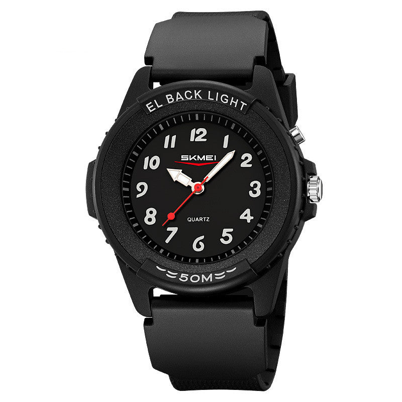 Trendy Minimalist And Colorful Watch For Teensstylish Fresh Luminous And Water-resistant Student Wristwatch