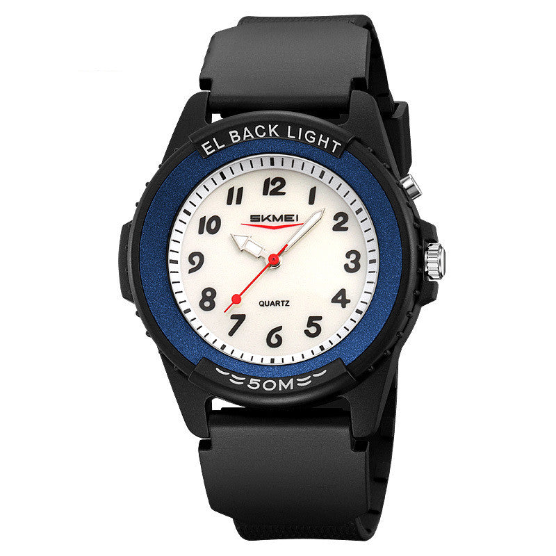 Trendy Minimalist And Colorful Watch For Teensstylish Fresh Luminous And Water-resistant Student Wristwatch